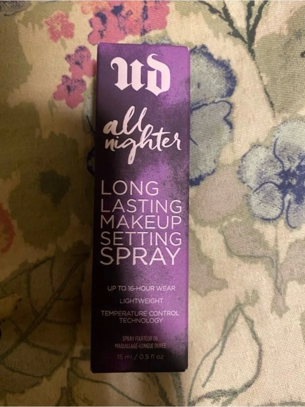 Urban Decay All Nighter Setting
